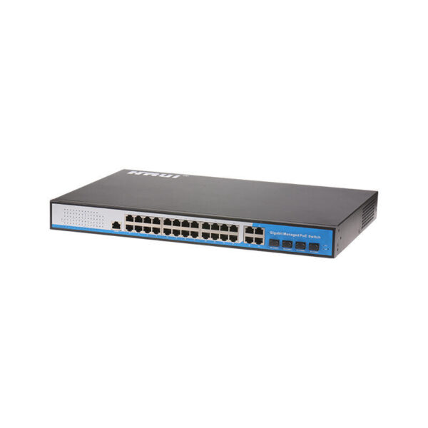 سوئیچ مدیریتی PoE گیگ HRUI HR901-AFGM-2444S-400