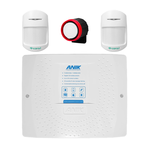 پکیج دزدگیر اماکن سیمکارتی سری اکونومی ECOMAX