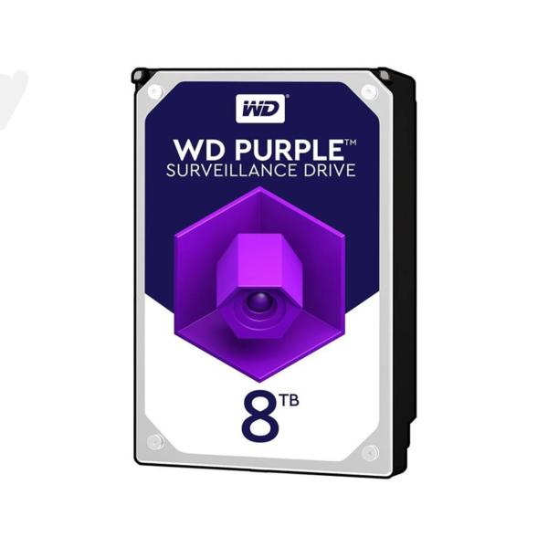 هارددیسک اینترنال وسترن دیجیتال مدل Purple WD80PURZ ظرفیت 8 ترابایت