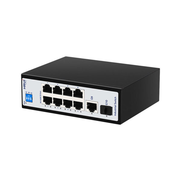 سوئیچ شبکه اترنت صنعتی مدل HR500-SW10811GS