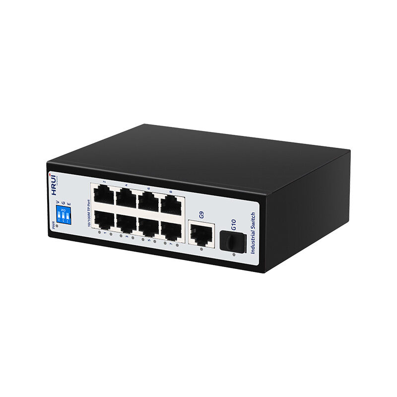 سوئیچ شبکه اترنت صنعتی مدل HR500-SW10811GS